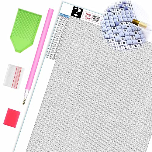 LOMSIOY Diamond Painting kits DIY 5D diamantmålning Set diamanter full borr, kristall strass broderi korsstygn bilder konst hantverk för hem väggdekor 30 x 40 cm