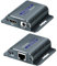 KUYIA HDMI Extender 60m/196Ft mit POC 1080P@60Hz 3D HDMI zu RJ45 Konverter durch UTP Cat5e/6/7/8 OFC Kabel mit 5V Power Adapter EDID-Unterstützung