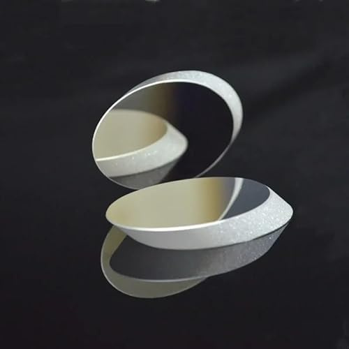 80mm 90mm Short Axis Secondary Mirror Reflecting Telescope Elliptical Oblique Mirror DIY Accessory(90mm)