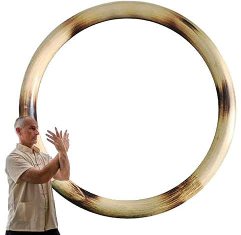 Wing Chun Ring – Cercle d'entraînement portable en rotin, équipement de force d'arts martiaux, design compact et léger, fonction d'amélioration de la poignée, accessoire de fitness parfait pour
