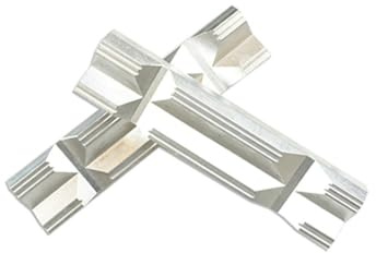 2 st magnetiska aluminium skruvstäd käklock slät tandad skruvstäd käklock käkskydd