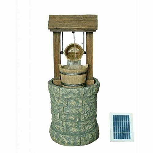 Fontaine d'eau de Jardin extérieure, puits à énergie Solaire, Fontaine d'extérieur, Cascades sur Pied, fontaines pour la Maison et la Cour Decoration