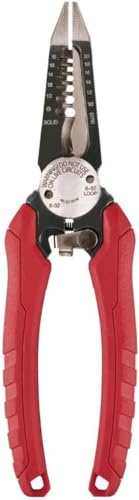 xokisde 48-22-3079 Fits Milwaukee 8GA - 20GA 6 IN 1 Combination Wire Pliers/Stripper