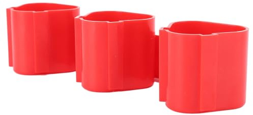 Batterihållare för M12-batteri, 12V batterilagerställ med väggfäste, plastbatteriverktygslagerhållare, batteritillbehörsorganisatör för garageverkstad