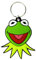 The Muppets, RK38528C, The Muppets - Kermit Face Rubber Keychain, Multi-Color, 4.5 x 6cm