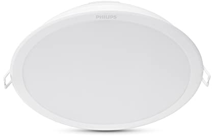 Philips MyLiving Meson Foco Empotrable Redondo 21W, luz cálida (4000K), Iluminación Interior, Blanco Frío, 175 mm