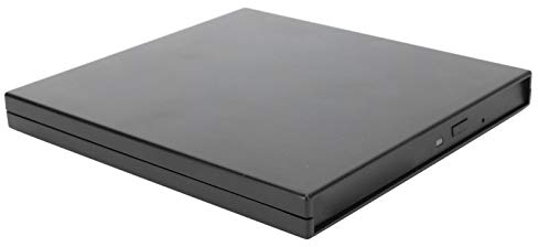 Box Esterno per unità Dvd/Combo/Dvd, Custodia per unità Ottica Box Rigido Esterno Kit di archiviazione per Laptop per Computer Nero 9,5 mm SATA