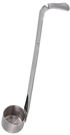 Cucharón De Acero Inoxidable, Cucharón De Vino, Cucharón De Sopa De Mango Largo Con Gancho, Cuchara De Medida Para Servir(25ml)
