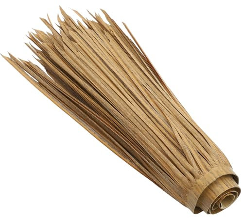 TOYANDONA Pannello Paglia Artificiale per Decorazione Paesaggistica Tetto Paglia Simulata per Esterno Finta Manutenzione