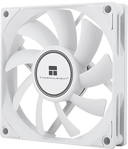 TR-Thermalright TL-8015W Case Fan 80 x 80 x 15 mm, Performance Slim Fan Quiet Cooling, 2200 rpm, Low Noise 23.3 dBA, for ITX Case Cooler