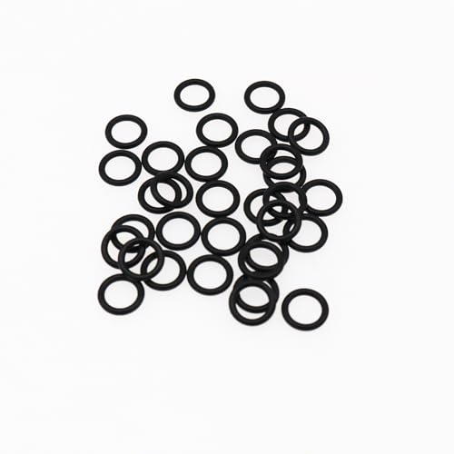 10 juntas tóricas de 10,77 × 2,62 mm EPDM 70 Shore A Negro – Tamaño estándar BS111/AS568-111 – para grifo mezclador (conmutador/cartucho) – -45 a +130 °C – Juego de 10 unidades