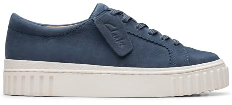 Clarks Mayhill Walk Womens Navy Nubuck, 7