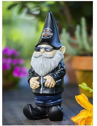 Générique Nain de Jardin Biker Harley