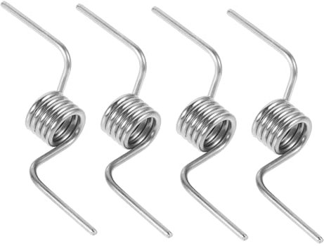 CIYODO 4pcs Refrigerator Door Support Springs Replacement Parts for Fridge Divider and Vertical Beam Mechanism, Steel Refrigerator Door Repair Springs for Household Fridges