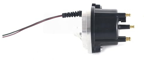 Bildistributör Elektronisk Tändfördelare Passar För VW H4 T1 & T4 356B 1954 1955 1956-1977 1978 1979 Pro Billet Luftkyld Svart Kåpa Tändningsdistributör