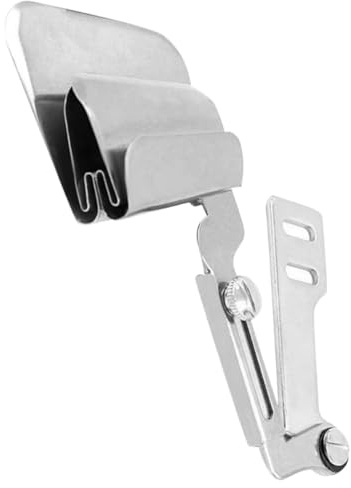 YARNOW Carpeta de Costura de Metal para Máquina de Coser, Accesorio Profesional en Color Plata que Pliega Tela y Crea Cinta para Proyectos de Costura