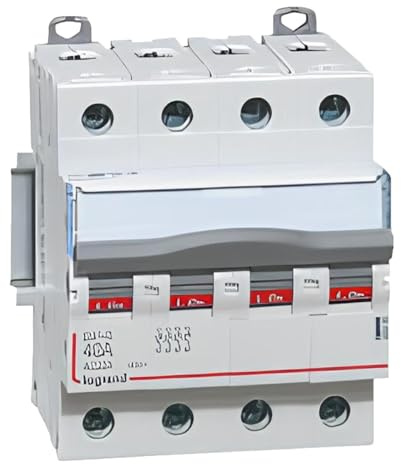 406480 Interrupteur Sectionneur Tétrapolaire 4p 400v - 40a - 4 Modules - Bornes à Vis Legrand Dx³-is