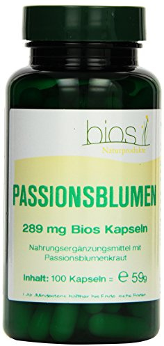 Bios Passionsblumen 289 mg, 100 Kapseln, 1er Pack (1 x 59 g)