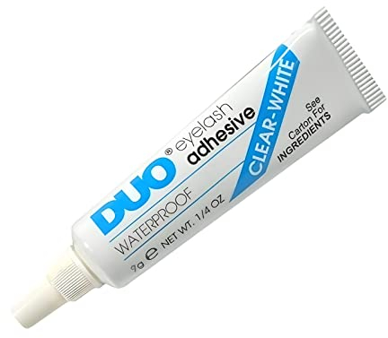 Pegamento DUO resistente al agua para pestañas y cejas, inodoro, vegano (9g)
