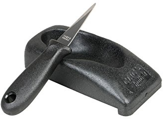 Cuchillo para ostras y soporte