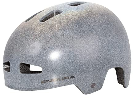 Endura PissPot Ciclismo Casco para Hombre, Reflective Grey, L-XL
