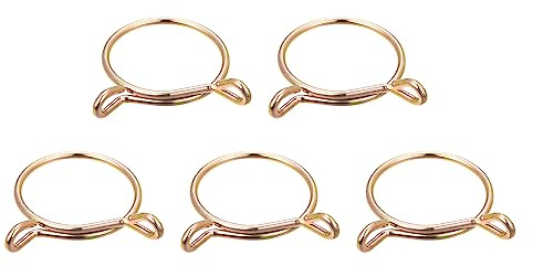 sourcing map Collier Serrage Carburant Ligne Tuyau Clip, 5pcs 40mm ID Apte 38-38.5mm Tuyau 65Mn Acier Unique Fil Tubes Ressort Pinces pour Air Tuyaux, Eau Tuyaux, Silicone Tubes