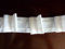 Gardinenband,Flachfalte 2,0 :1, 60 mm, weiß, 10,00 lfm