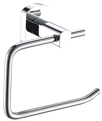 Wall Mounted Polished Stainless Steel “Admiralty” Toilet Roll Holder