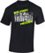 T-Shirt: Waldweg Heizer - Fahrrad Geschenke für Damen & Herren - Radfahrer - Mountain-Bike - MTB - BMX - Biker - Rennrad - Tour - Outdoor - Downhill - Dirt - Freeride - Trail - Cross, Schwarz, L