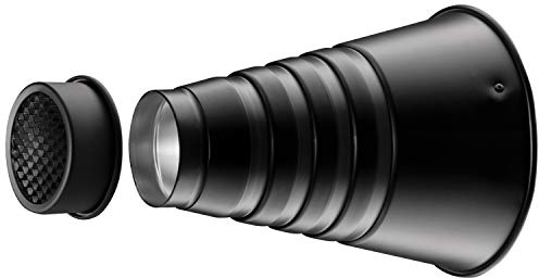 Westcott Snoot with Honeycomb Grid (Compatible with FJ400, Godox, and Bowens Mount)