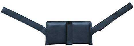 Leder-Türkissen-Tür-Kissen-Türstopper-Fensterstopper-Türpuffer-Kein lautes zuschlagen der Tür (8055 schwarz)