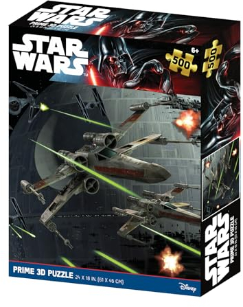 Starwars 3D XWingFighter 500 piece puzzle