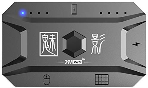 Gkhowiu Plug-and-gamepad mobilkontroll speltangentbord musomvandlare 5.0 för IOS
