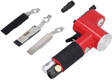 Mini Straight Line Air Sander 1/4 Inch PT Intake 14000RPM Pneumatic Polisher Single Screw Fixing 05 07Mpa for Polishing Narrow Gaps Irregular Workpieces Metal Molds Wood Decoration