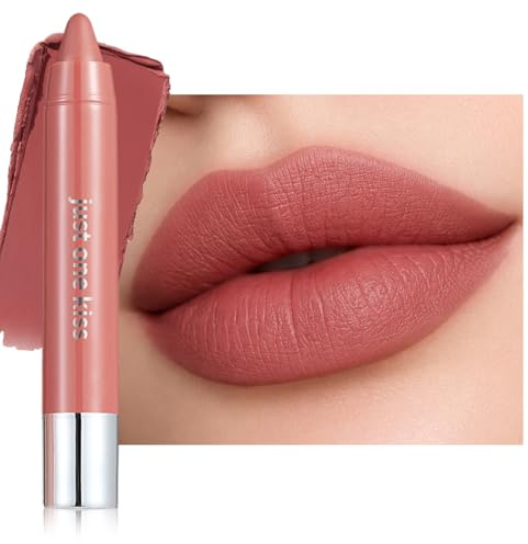 Erinde Matte Lipstick, Long Lasting Velvet Finish Lip Stick Pen, Soft Blurred Effect, Lightweight Smooth Creamy Texture, Transfer Resistant Smudge Proof Lip Colour, Comfortable Non Drying Lip Makeup#6