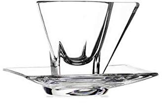 RCR Confezione 2 Tazze Cappuccino Fusion con piattino