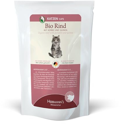 Herrmann´s Manufaktur Selection Bio Ternera con Calabaza y Quinoa (20x100g)