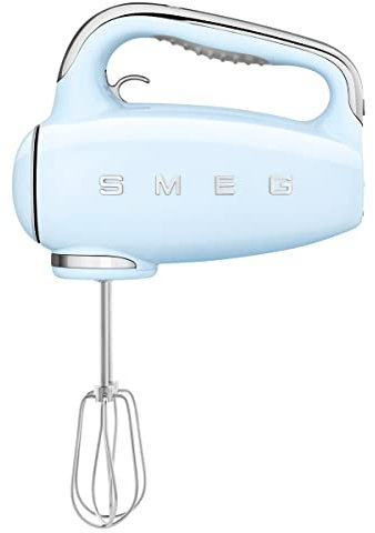Smeg Red 50's Retro Style Electric Hand Blender (Pastel Blue)