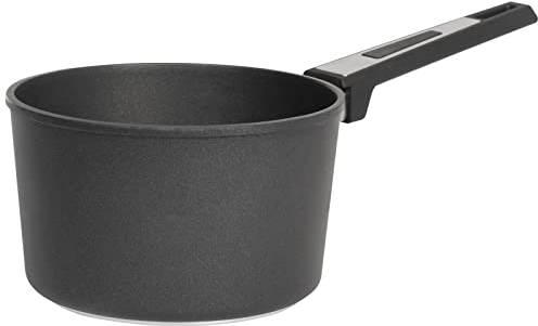 SKK große Aluguss Stielkasserolle Ø 20 cm - ohne Induktion - hoher Antihaft beschichteter Saucentopf - Made in Germany