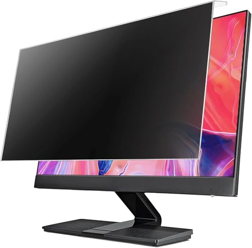 AYCDL Laptop Privacy Screen, Anti Glare Anti Blue Light Eye Protection Acrylic Protective Film, 17-32 Inch, Suitable For Schools,24in