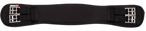 Imperial Riding IRH Sangle de Selle Anatomique en Mousse à mémoire de Forme Noir 55 cm