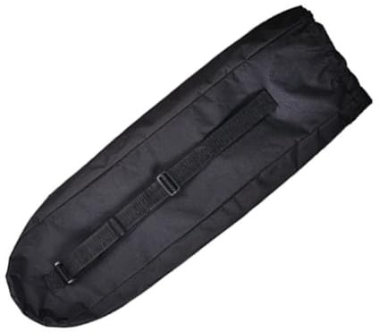 RORPOIR Borsa per Skateboard Oxford 600d, Tasca con Cerniera, Custodia Resistente per Trasporto e Protezione Drift Board e Skateboard Nera