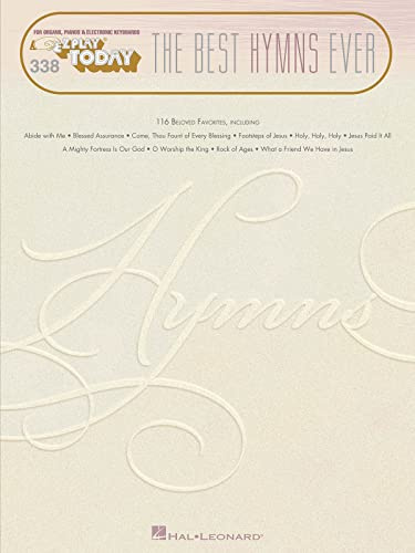 The Best Hymns Ever: E-Z Play Today Volume 338