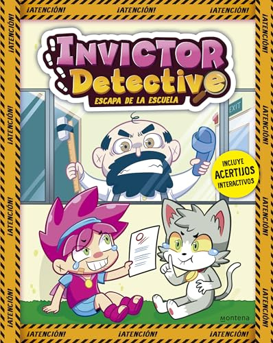 Invictor Detective escapa de la escuela (Invictor Detective 2): Incluye acertijos interactivos (Lo más visto)