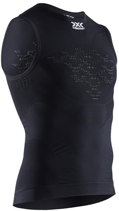 X-Bionic Energizer 4.0 Light Singlet Men, T Shirt Uomo, Opal Black/Arctic White, XL
