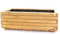 HolzFee Pflanzkasten Akzent 80 x 40 x 30 cm Kiefer hell geölt Holz Hochbeet