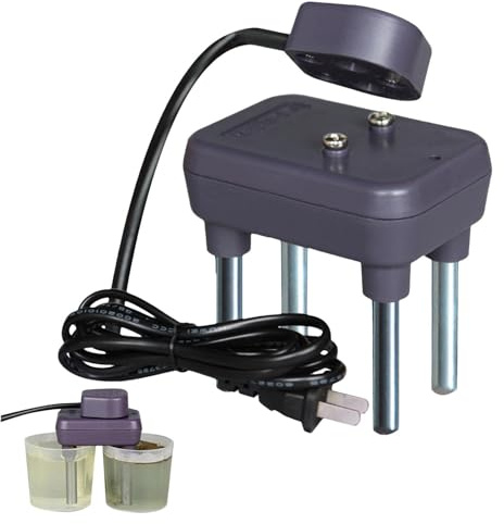 Teksome Probador de Agua electrolizador | Electrolizador de Agua Compacto con Interruptor magnético | Productos de Prueba de Agua para el hogar, Aventuras al Aire Libre, Viajes, campamentos y picnics