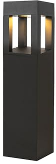 Kuzco Lighting EB43024-BK-UNV Sonoma Exterior Bollard, Integrated LED, Black