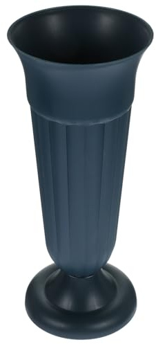 ADOCARN Vaso per Fiori da Tomba in Pp Resistente Base Stabile, Portafiori da Cimitero per Uso Commemorativo, Ornamento per Tombe Adatto a Decorazioni Funerarie e Celebrazioni All’aperto