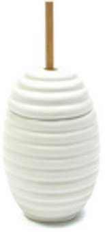Vasetto miele in porcellana bianca, Maxwell & Williams
